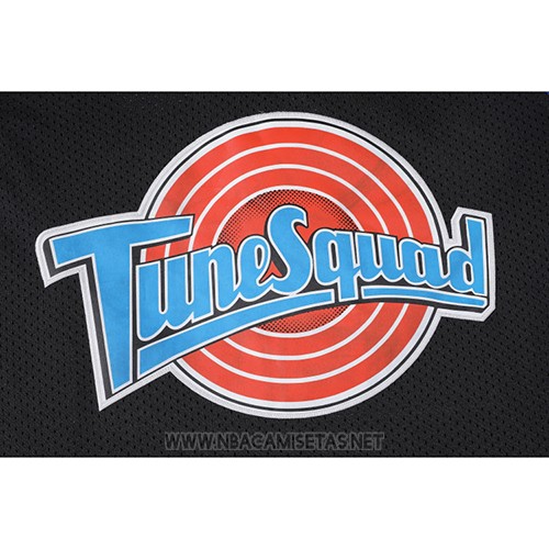Camiseta Tune Squad Murray NO 22 Negro